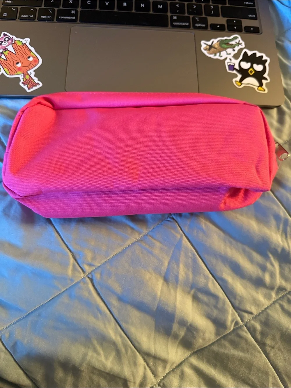 Kids Bright Pink 'LOVE' Pencil Case Pouch